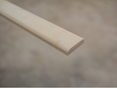 Finishing strip, 7x28x2400mm