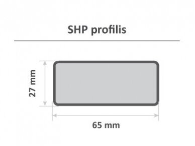 PAVYZDYS | Pirties gulto lenta, SHP, 27x65mm 3 PAVYZDYS | Pirties gulto lenta, SHP, 27x65mm 3