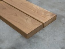 Sauna bench board, SHP, 27x88x1000mm