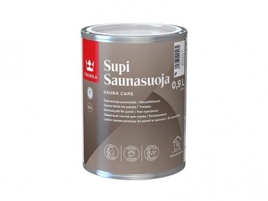 Water-based acrylic varnish „Supi Saunasuoja“ 0,9 L