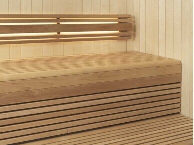 Sauna bench board, SHP, 27x42x1000mm 4