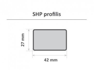 Sauna bench board, SHP, 27x42x2100mm 3 Sauna bench board, SHP, 27x42x2100mm 3