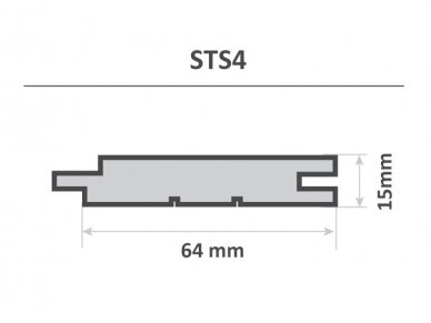 Boazeria, STS4, 15x64x2100mm 3