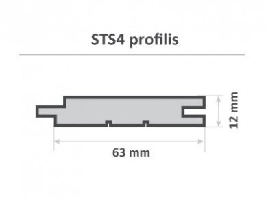 Boazeria, STS4, 12x63x2300mm 3 Boazeria, STS4, 12x63x2300mm 3